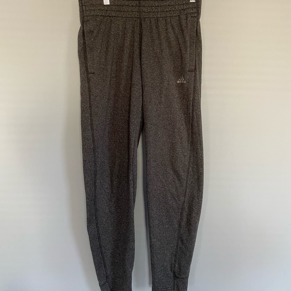 Adidas grey joggers
